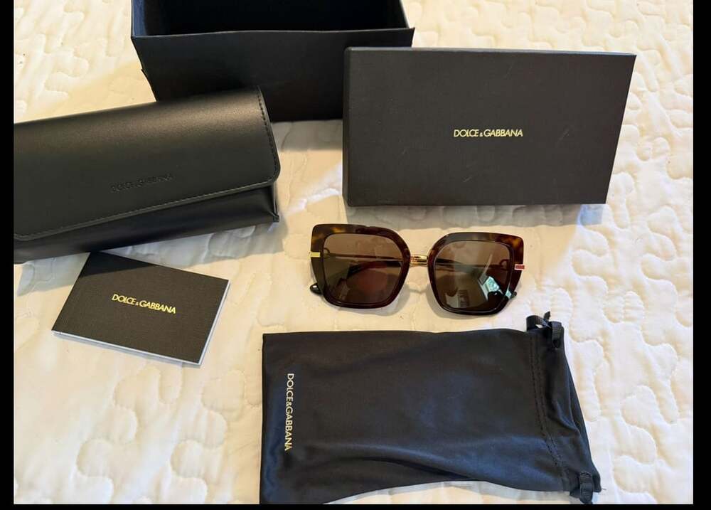 Dolce & Gabbana DG4474 53 Tortoise and gold Sunglasses